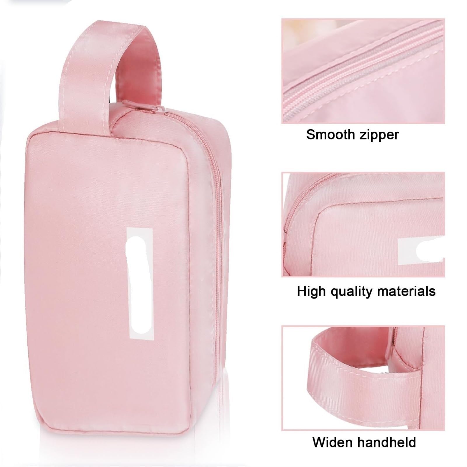Przenośna PodróżNa Kosmetyczka Kosmetyczka Podróżna Kosmetyczka Kosmetyczka Kosmetyczka Dla Kobiet I Mężczyzn Dla Kobiet i MężCzyzn(Pink,18cm)