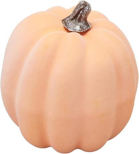 Miniatura 5 de 7 calabazas artificiales para decoración, calabazas de espuma sintética de calabaza surtidas para el hogar, otoño, Halloween, Acción de Gracias