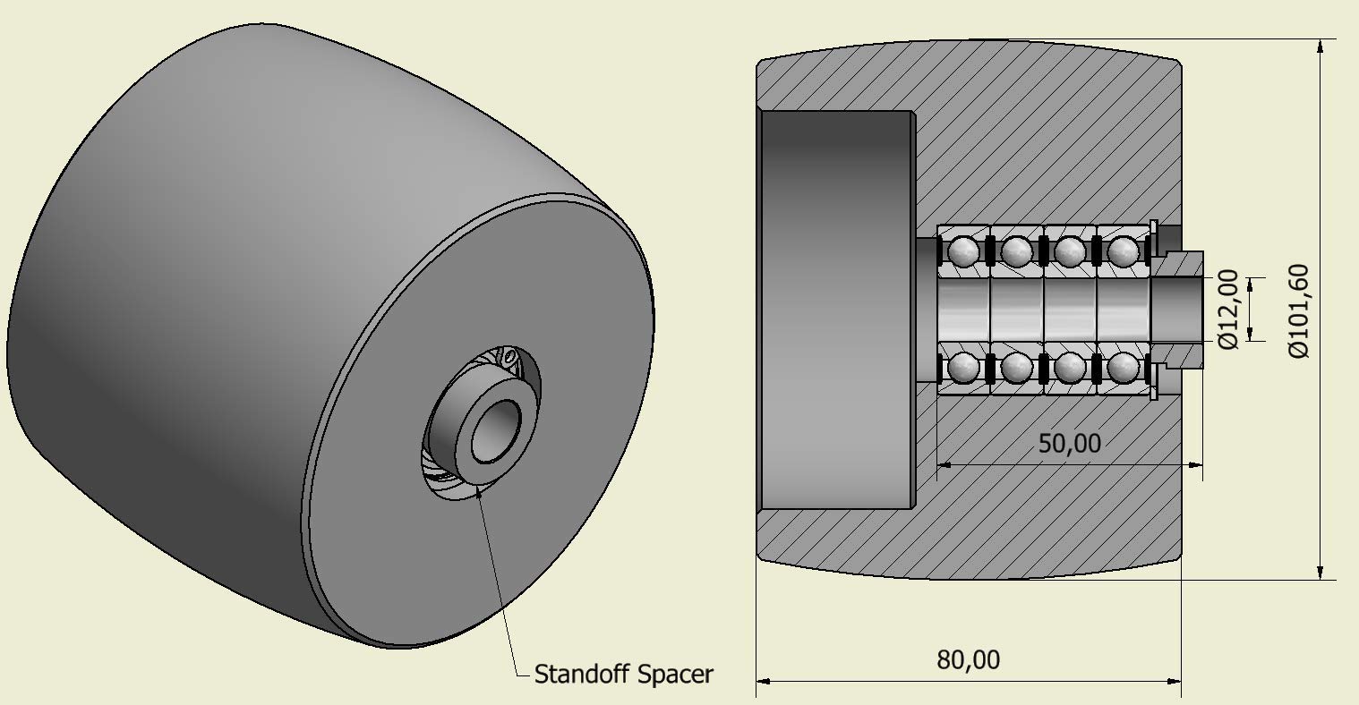 Smart Machines NY-5-24-3 Inch Schwarz 130 mm - 80 mm wide