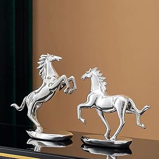 馬の置物 風水グッズ 樹脂製 干支 午 仕事運アップ 開運グッズ 金運アップ タイプ1 お守り 装飾品 縁起物 デコレーション 置物 玄関 オブジェ F リビング 新年 祝い 成功 先生の日のプレゼント ギフト 贈り物