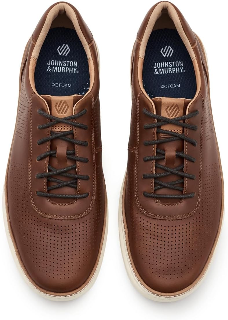 Men's Johnston & Murphy Mcguffey 2 Perfed U-Throat | Zappos.com