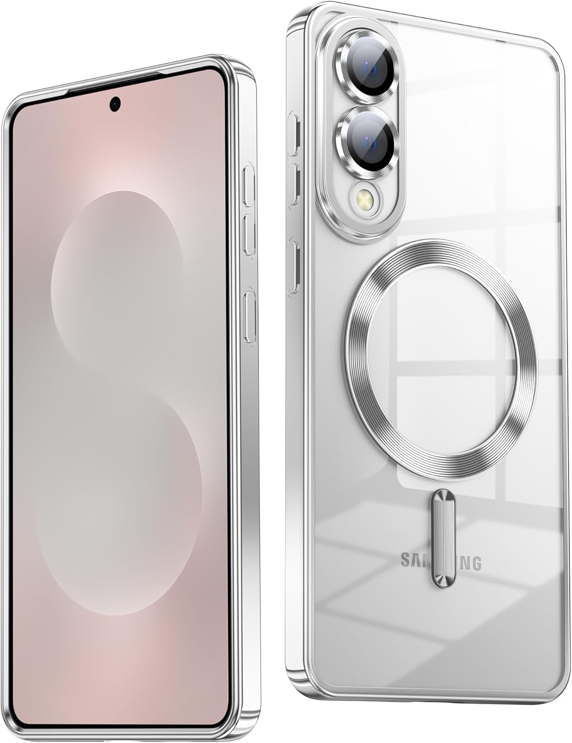 VONZEE Clear MagSafe Case for Galaxy S23 Plus -25