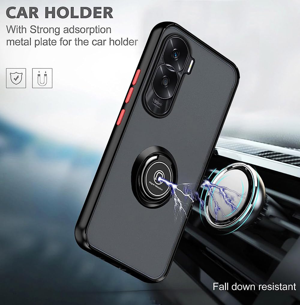 SEAHAI Case For HONOR 90 Lite 5G, Ultra Thin Hard Translucent PC