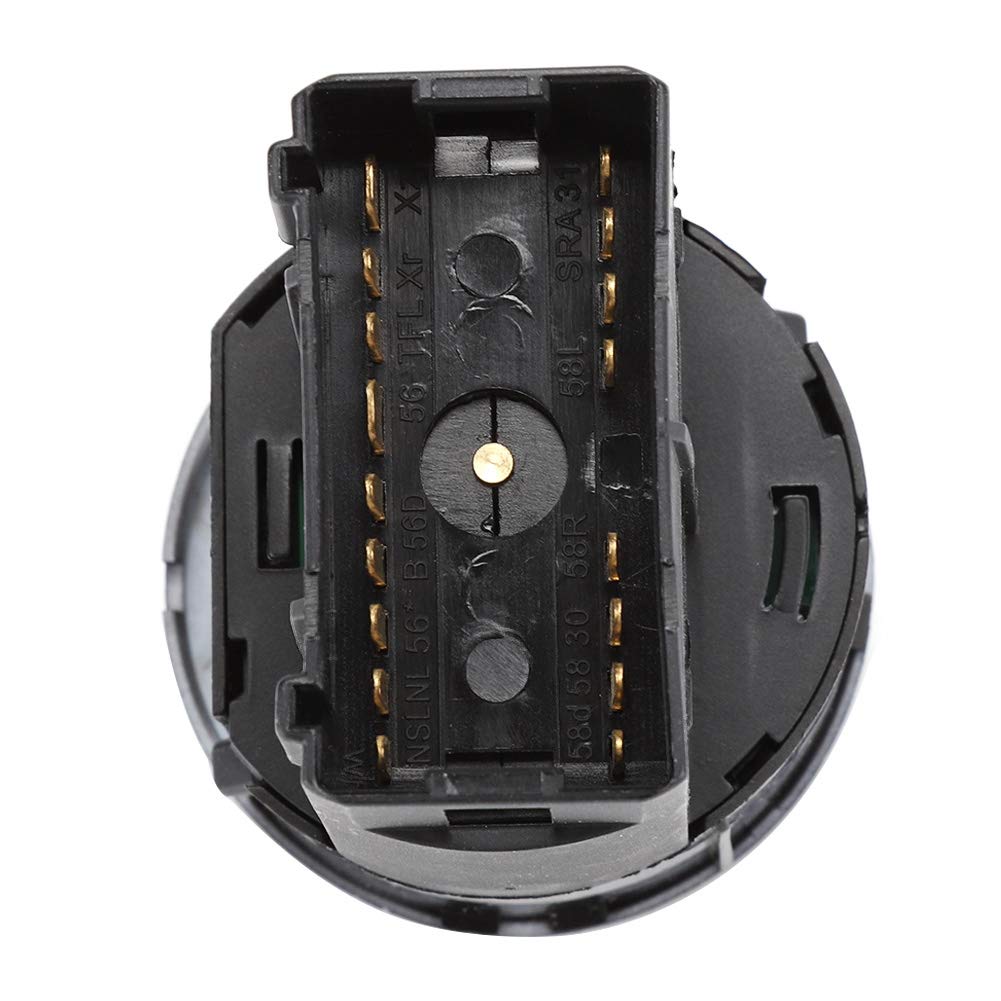 Akozon Headlight Fog Light Switch OEM: 1C0941531 3BD941531A 1C0941531A