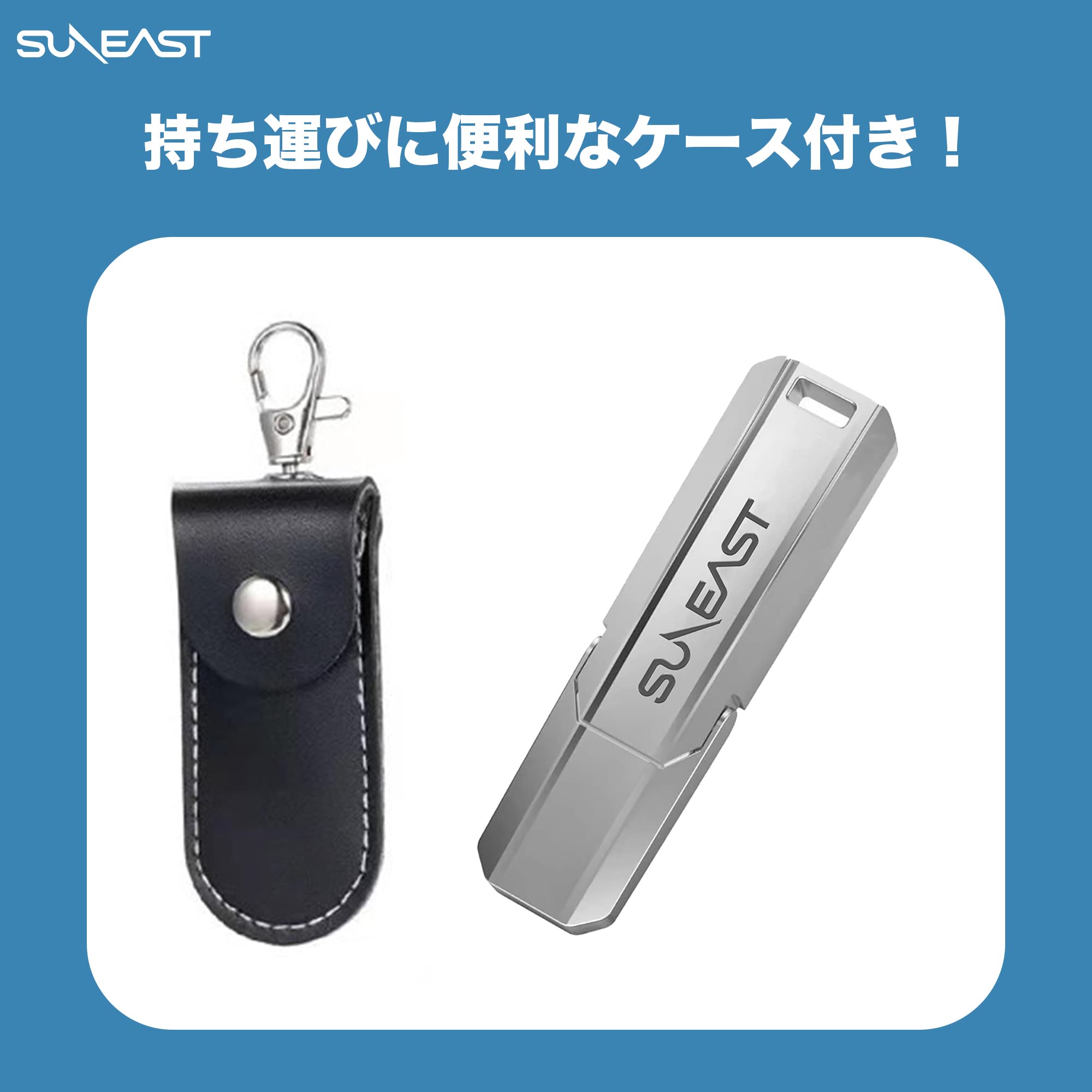 Amazon | SUNEAST SSD 外付け 1TB USB3.2 Gen1 Type A 読込速度500MB 