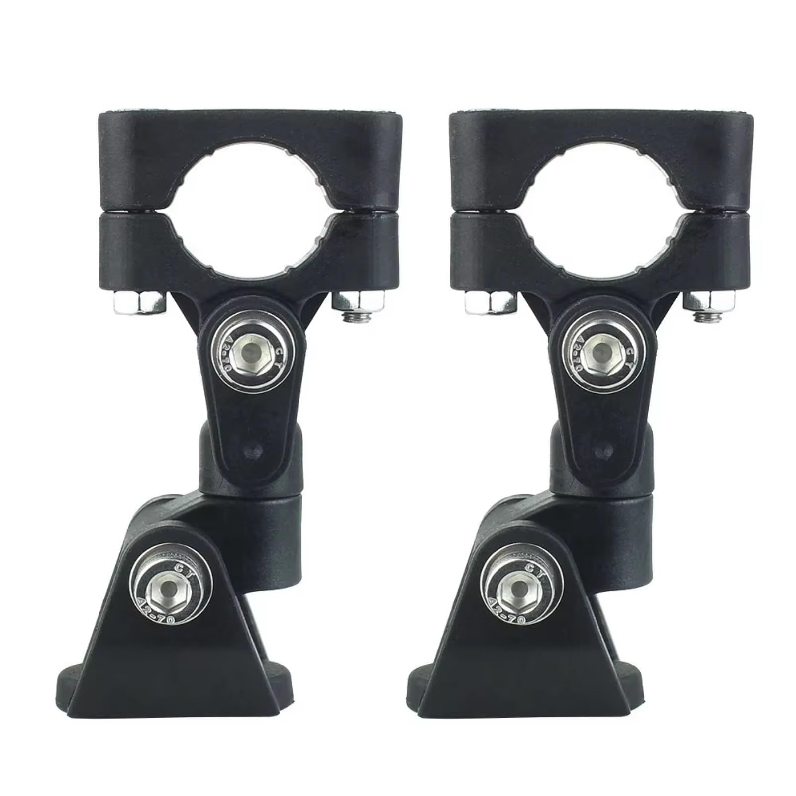 Kangboz One Color Motorbike Lights Brackets Compatible With For R1200gs For F850gs For F750gs Lc 2Pcs Motorcycle Spotlight Fog Lamp Brackets Headlight Holder