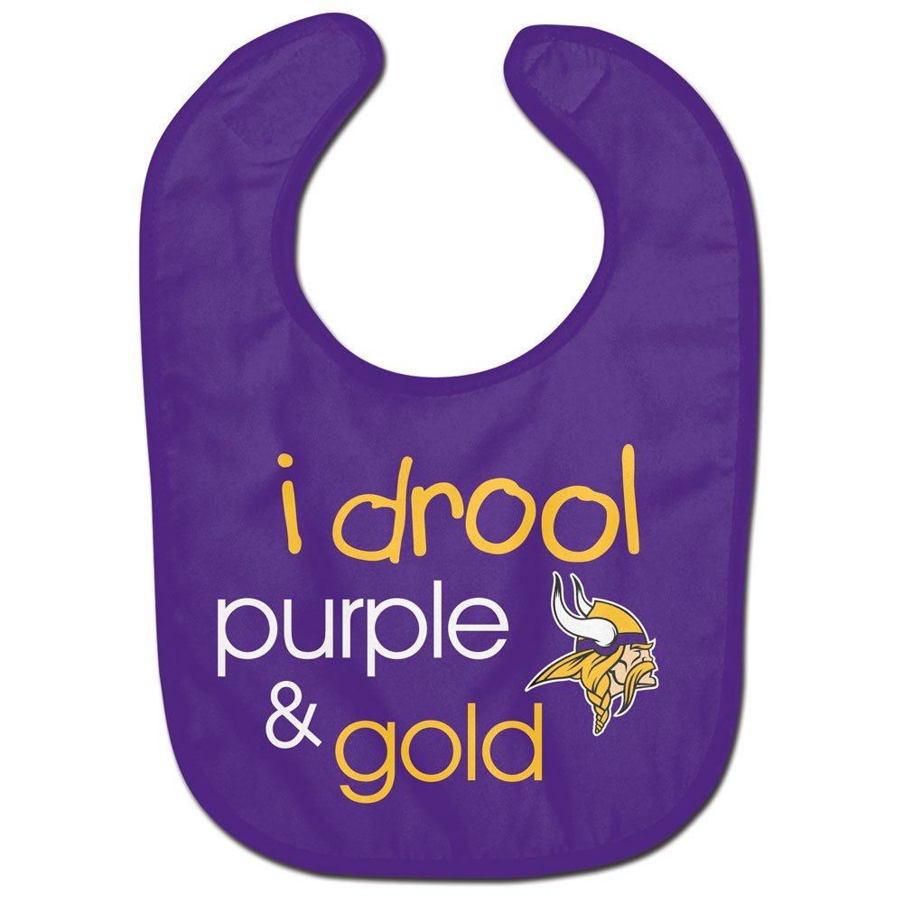 NFL Minnesota Vikings WCRA1961614 All Pro Baby Bib by WinCraft