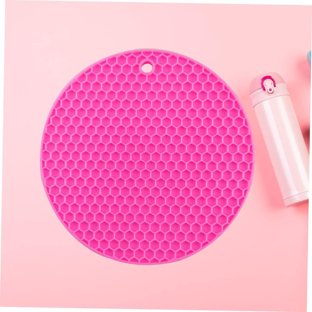 Heat Resistant Silicone Pad Placemat Insulation Mat for Kitchen Counter Non-Slip Pot Coaster for Countertop