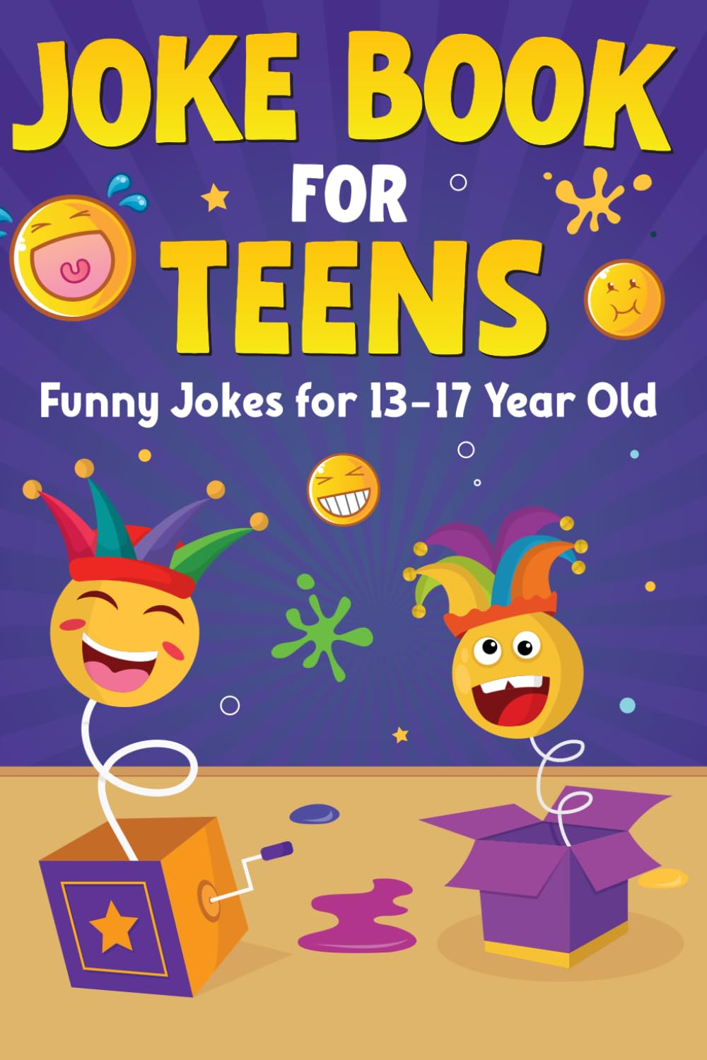 Joke Book For Teens: Funny Jokes For 13-17 Year Olds Paperback – 3 April 2023