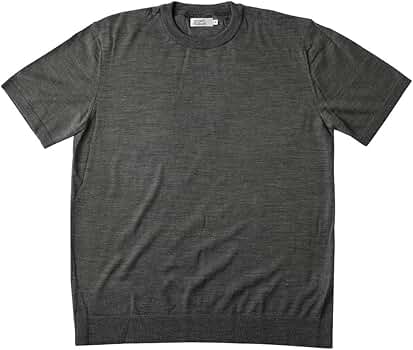 Amazon.co.jp: [HITOYOSHI/Height & Honorable] WOOL KNIT T