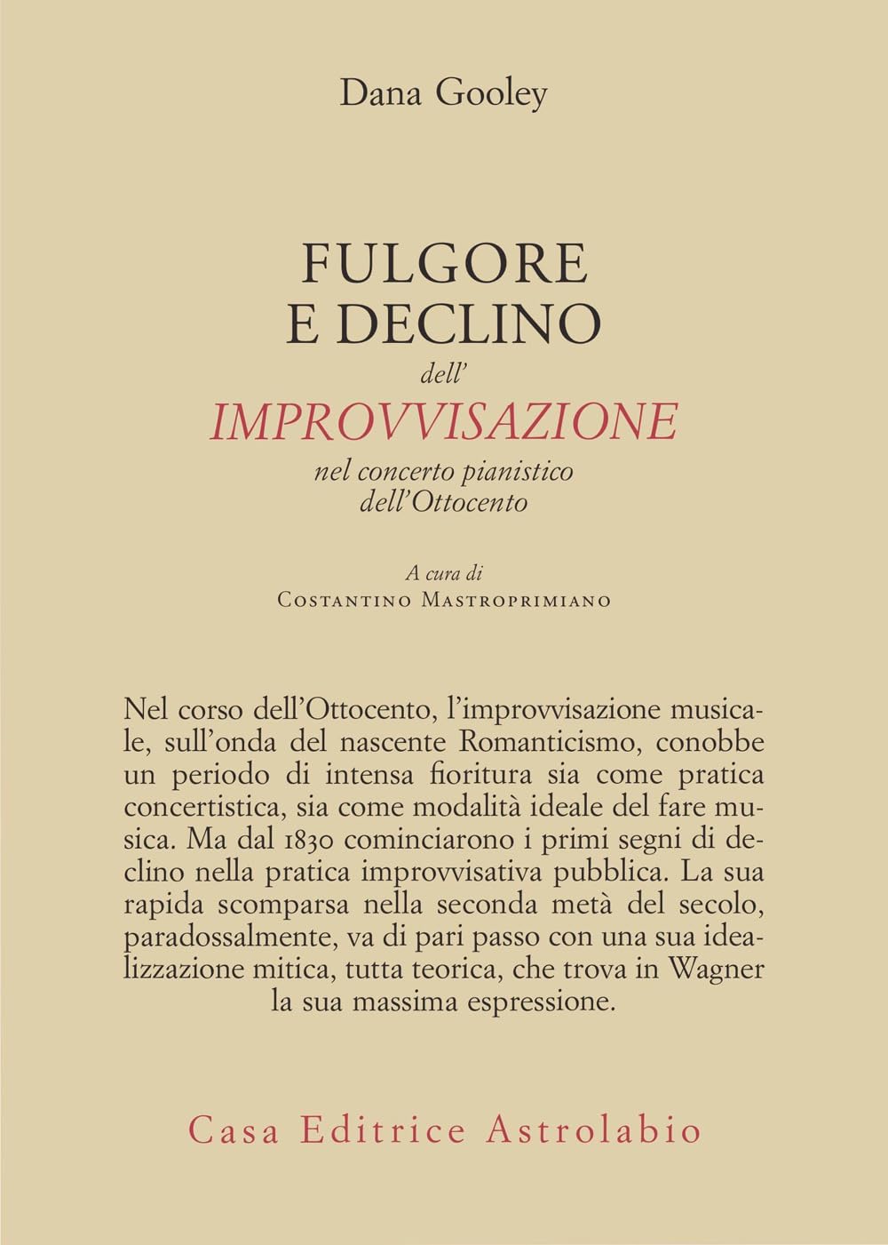 Furore e declino dell'improvvisazione livre histoire musique concerto piano