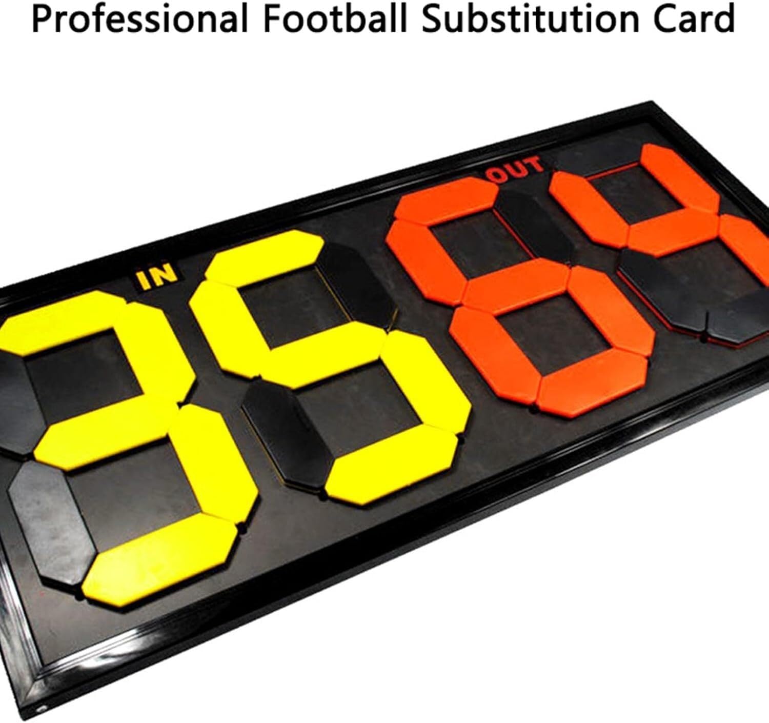 EPANO LXXW Tabellone segnapunti Tabellone for la Sostituzione degli arbitri di Calcio, for Basket, Tennis, pallavolo, Baseball, Display bifacciale