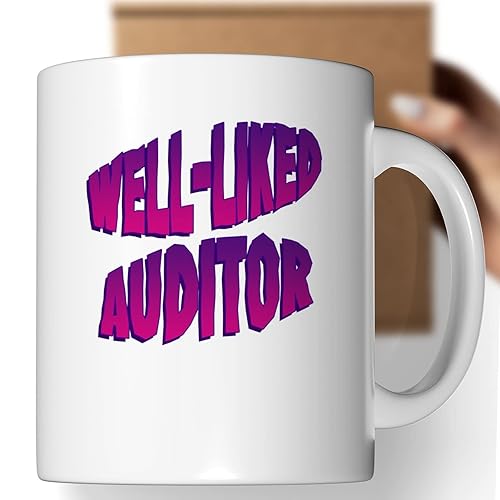 Coffee Mug Funny Auditor Appreciation Present for Auditor Well-like Auditor 897582