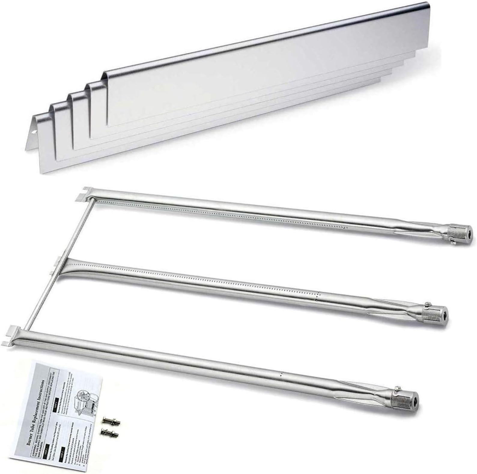Direct Store Parts DA107 7508 Stainless Steel 3 Burner