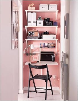 IKEA Beyaz Duvara Monte Yemek Masası, 120 x 60 cm