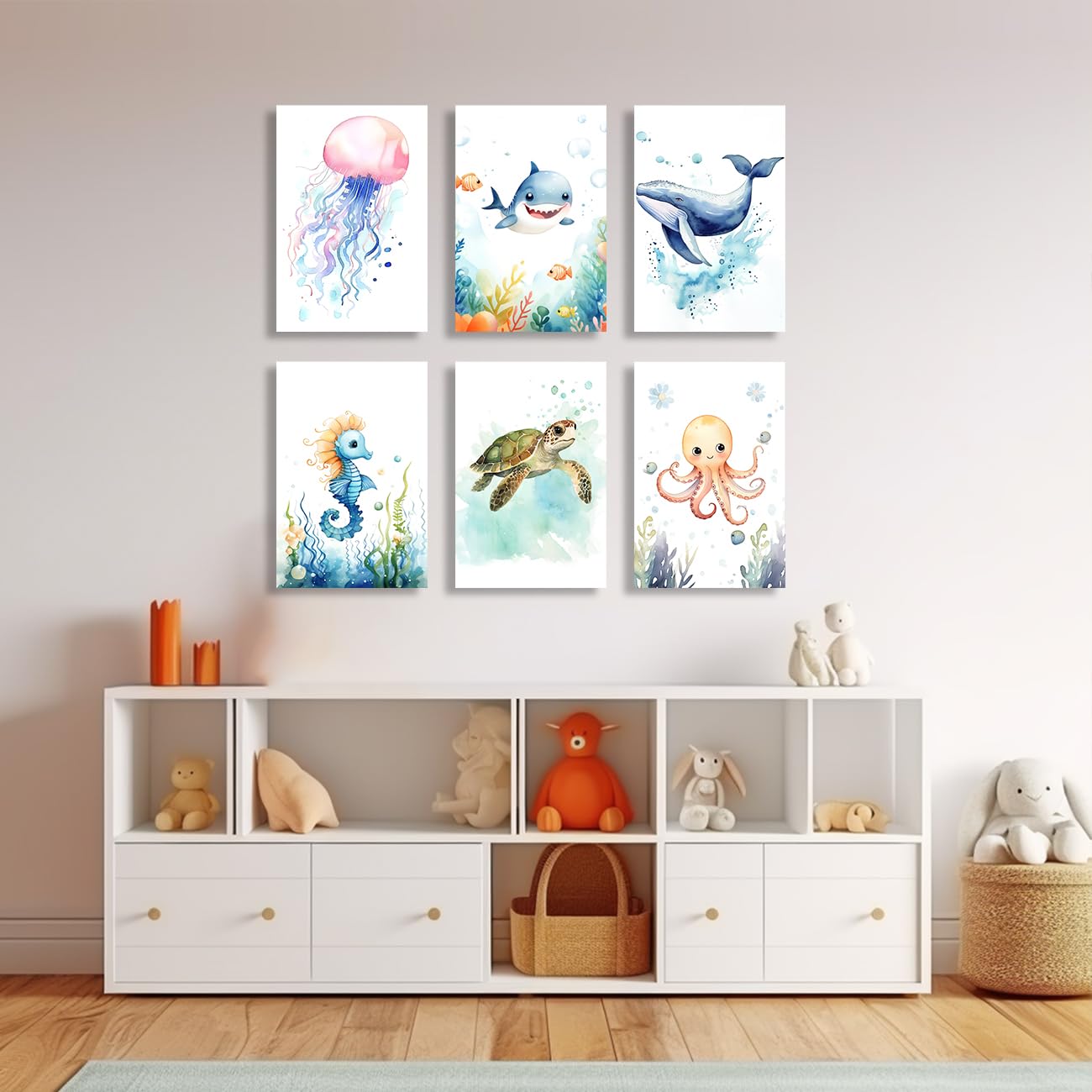 Amazon.co.jp: ZQQART クジラ キャンバス ウォールアート 面白い
