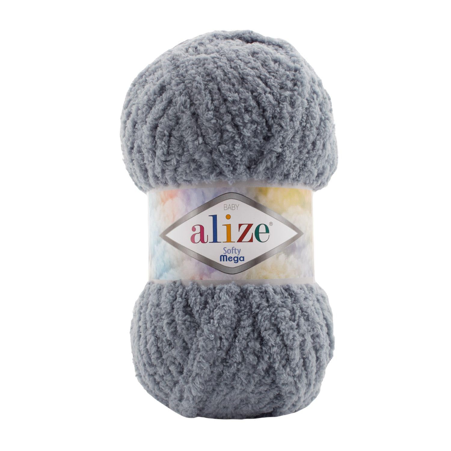 Alize Softy Mega Chunky Blanket, Scarf, Baby Knitting Crochet Yarn 100g Ball (5, 119) — image 1