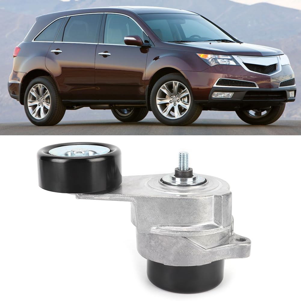 Kikumi Polea Tensora de Correa de Distribución Polea Loca Tensor Automático 31170-A01 con Aleación de Aluminio Apto para Odyssey Pilot Ridgeline MDX RL TL Z