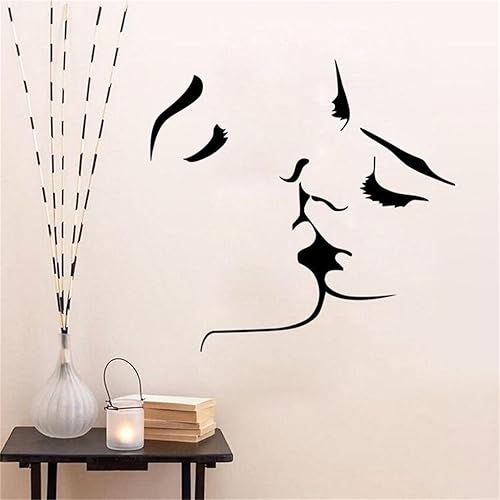 Calcomanías de arte de pared con ojos de pestañas, adhesivos extraíbles para mujeres, dormitorio, decoración de pared de vinilo, cejas para niñas,