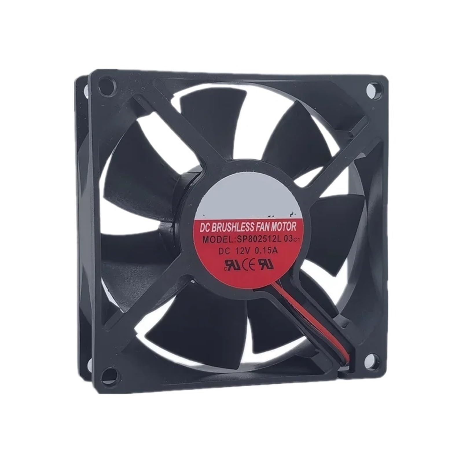 Ventilateur de Serveur SP802512L 12 V 0,15 A 8025 8 cm
