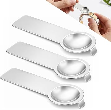 3pcs Stainless Steel Charms Opening Tools, 9mm Italian Bracelet Charm Tools Double-Sided Italian Bracelet Link Tool for Adding and Removing Charms Easy Opener Effortlessly Craft Personalized Bracelets