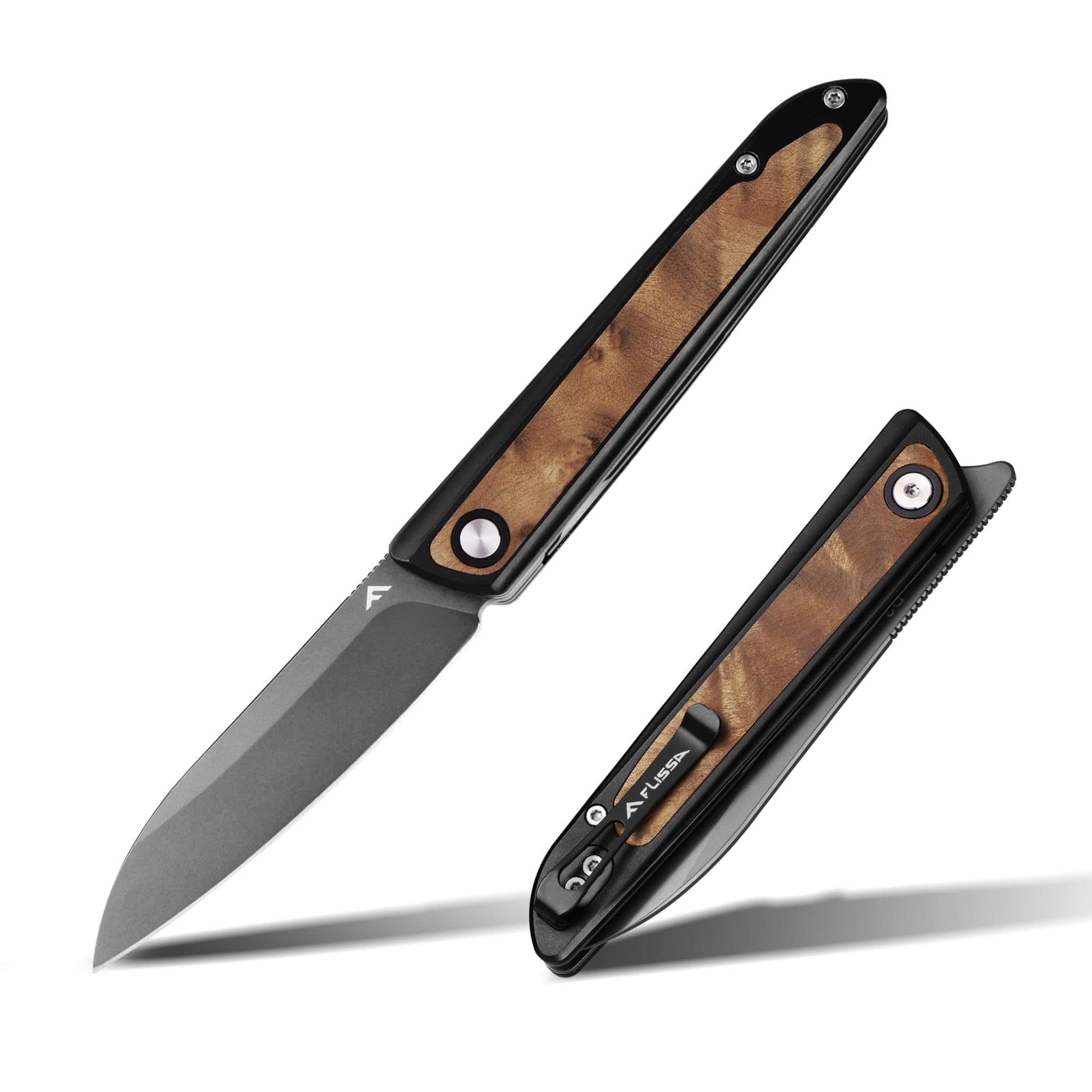 FLISSA D2 Folding Knife – EDC Pocket Knife by Kaya Dpot