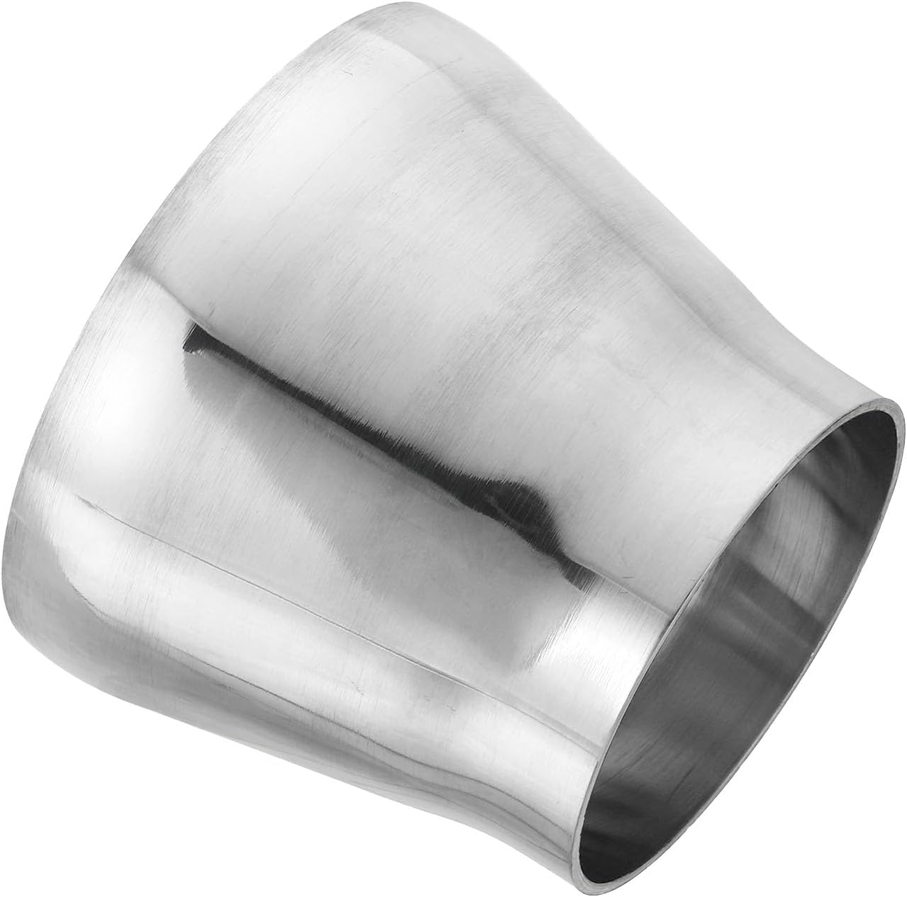 PATIKIL Concentric Reducer Steel Butt Weld 304 Stainless Tube Increaser Pipe Fittings for Food Beverage HVAC Plumbing, 4" to 3"