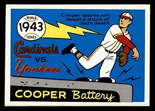Baseball MLB 1970 World Series #40 1943 - Cardinals vs. Yankees - Mort Cooper dents