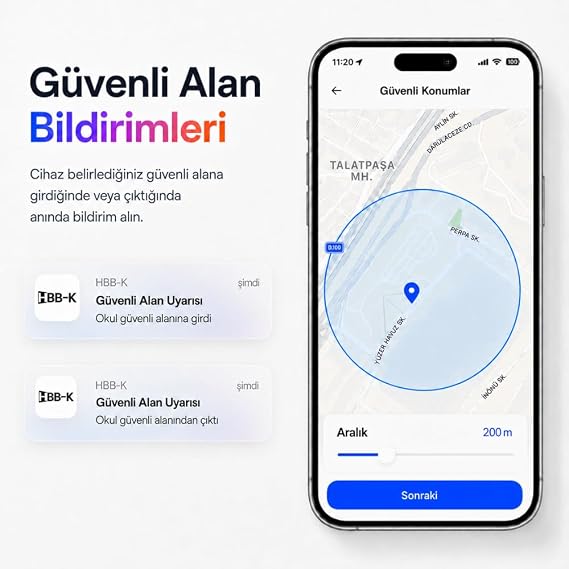 HaPro Tag Android ve İOS Uyumlu Takip Cihazı