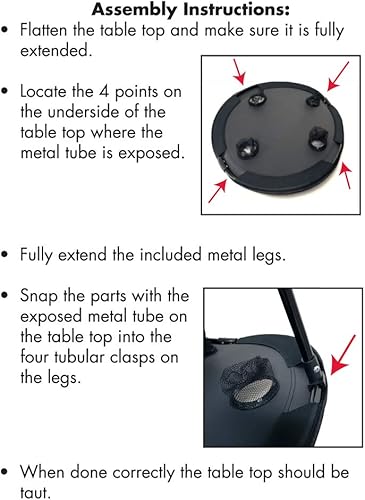 Vista 11 de Preferred Nation – Mesa plegable Azul