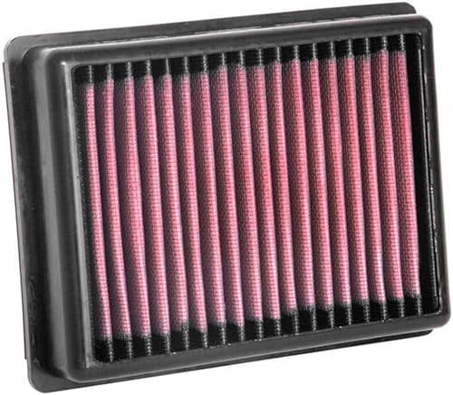 K&N Filtro de aire del motor: Alto rendimiento, Premium, Powersport Filtro de aire: Se adapta a TRIUMPH Speed Twin 2018-2019; TRIUMPH Thruxton
