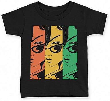 Amazon Co Jp Igsticker プリント Tシャツ キッズ 子供 90 サイズ Size おしゃれ クルーネック 黒 ブラック T Shirt イラスト 女の子 カラフル 家電 カメラ Amazon Co Jp Igsticker プリント Tシャツ キッズ 子供 90 サイズ Size おしゃれ クルーネック 黒 ブラック T Shirt イラスト 女の子 カラフル 家電 カメラ