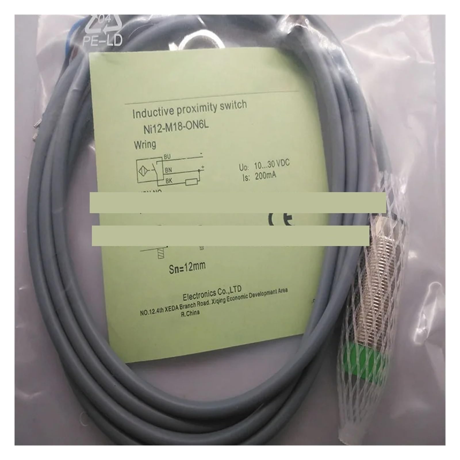 CXFCIHFT NI8-M12-OP6L NI8-M12-ON6L NI8-M12-CN6L NI12-M18-OP6L NI12-M18-ON6L NI12-M18-CD6L NI12-M18-CN6L proximity switch sensor(NI8-M12-OP6L)