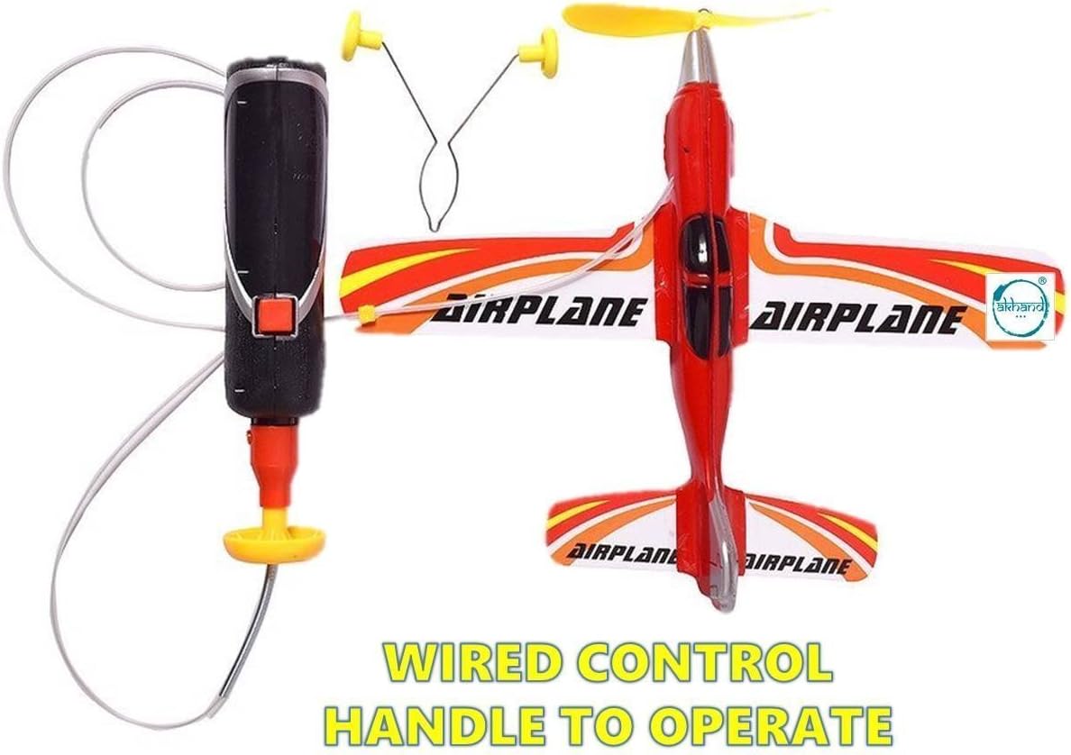 Yeehaw Battery Operated Super Aeroplanist Power Plane |Kids Action Airplane - Attractive & Best for Kids Age 3 and up. (Colors May Vary)