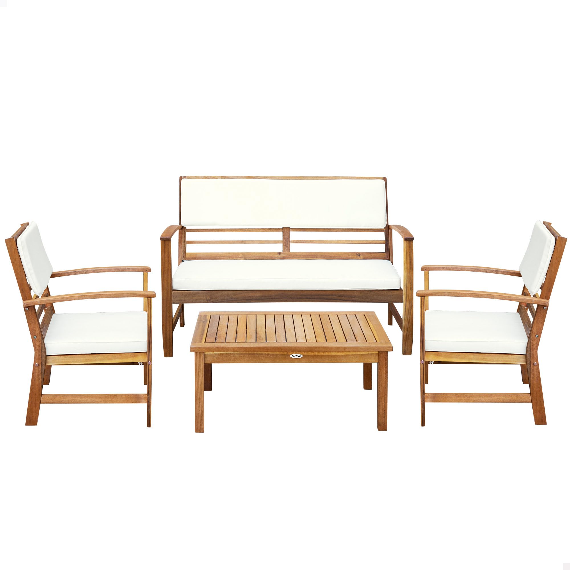 Table de jardin ronde pliante en métal - Vert - D 59,3 x H 71,5 cm