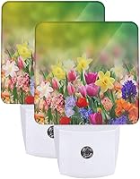 Vista 14 de Juego de 2 lámparas LED de noche enchufables de verano con sensor automático, estrellas de mar de emergencia, luces nocturnas de playa, juego de 2