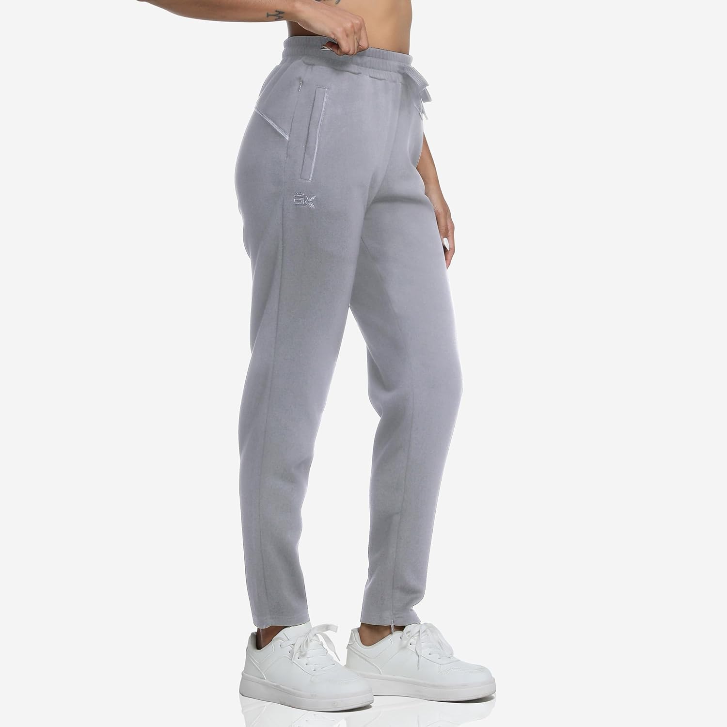 BROKIG Women's Cloudloft Joggers Zipper Pocket,Casual Soft Sweatpants Athletic Tapered Pants for Women Lounge Workout - Image 7