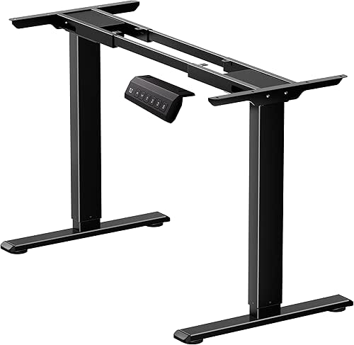 Dual Motor Electric Standing Desk Frame, Height Adjustable Table Legs