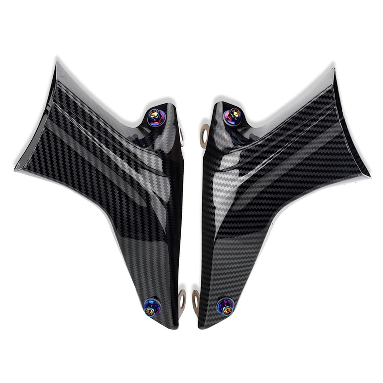 Condotto aria moto Condotti di raffreddamento dell'aria della pinza freno adatti per Suzuki GSXR/GSX-R 600 750 1000 GSX-S750 GSX-S1000 V-Strom 1000 GSXR750 GSXR1000(SQ-001-C)
