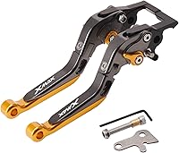 Vista 17 de Palanca de freno de embrague plegable ajustable para Xmax 125 250 300 400 XMAX250 XMAX300 2018 2023 (color : 7)