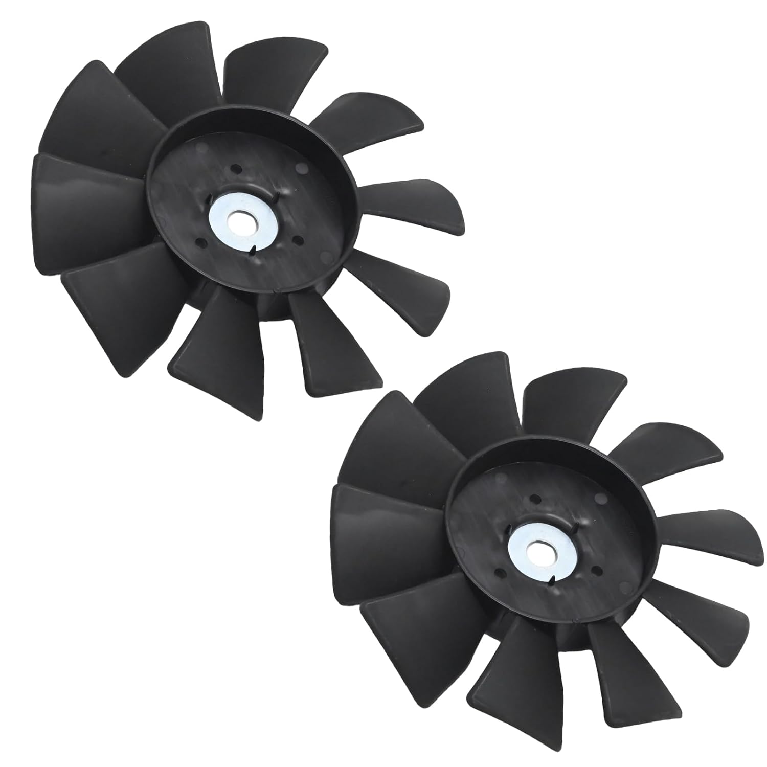 2 PCS 53822 7" 10 Blade Lawn Mower Fan, Replacement for Husqvarna Tractor, Replacement for Craftsman Tractor, Replacement for Hydro Gear, Replaces 584282001