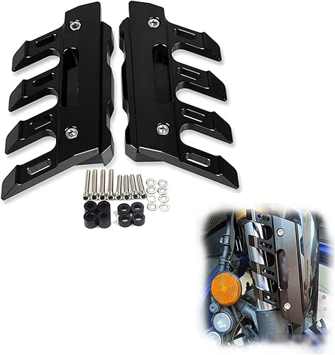 TCHAU Protectores de horquilla delantera para motocicleta, guardabarros delantero para Yamaha YZF-R1 YZF-R3 YZF-R6 MT-03 FZ400 XJR400 XT660 MT-10
