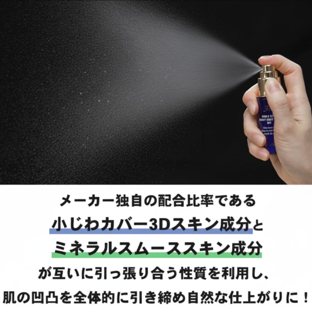 Amazon.co.jp: 【仕上げ用化粧水 】 スリーセンス3Dミスト スリー