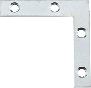 Stanley Hardware S756-631 CD999 Flat Corner Iron in Zinc plated, 4 pack
