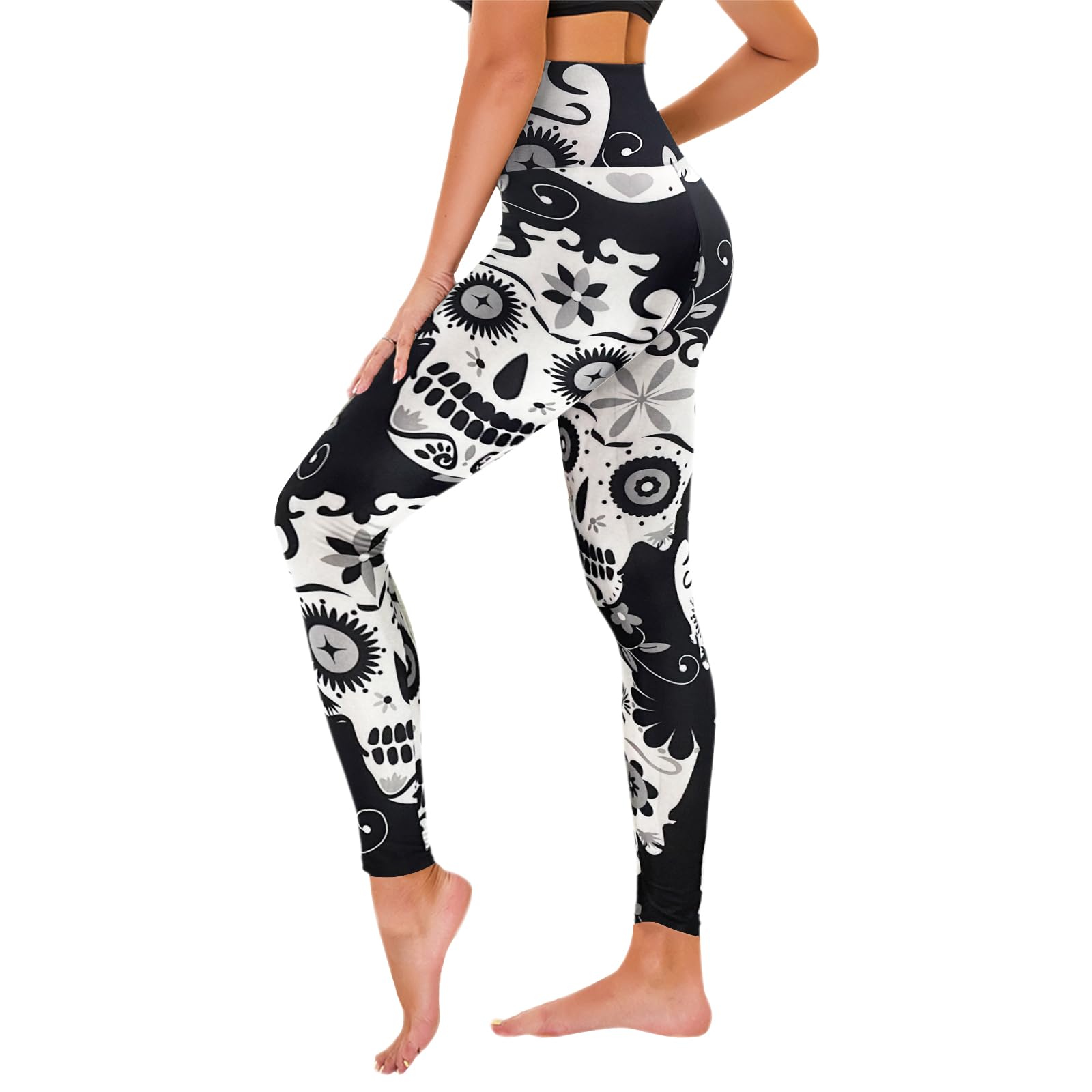 TNNZEET High Waist Leggings Damen Elastische Leggins Weiche Sporthose Gym | Sportleggins Lang für Yoga Sport, Activewear Mode Sportkleidung, Weicher Fashion Hose