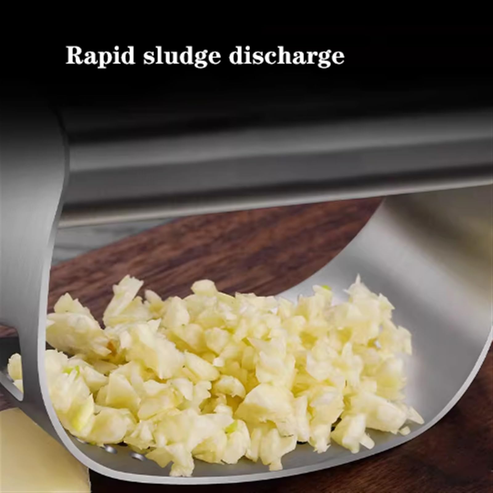 Knoblauchpresse, leicht zu reinigender Fleischwolf & Zerkleinerer, spülmaschinenfest, rostfreies Küchenwerkzeug, unverzichtbar für Kochen, Heimküchenzubehör, Küchenhelfer