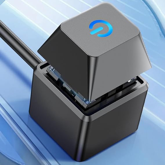 PC Power Button Extension Computer Power Button Desktop Computer Power Switching Extension Cable