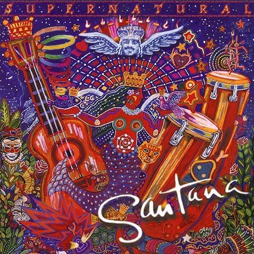Supernatural por Santana, capa do álbum