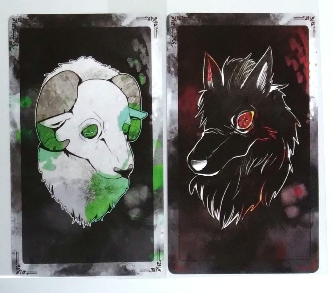 Amazon.co.jp: 狼ゲーム スタジオわさび 特典 カード 羊 狼 : おもちゃ