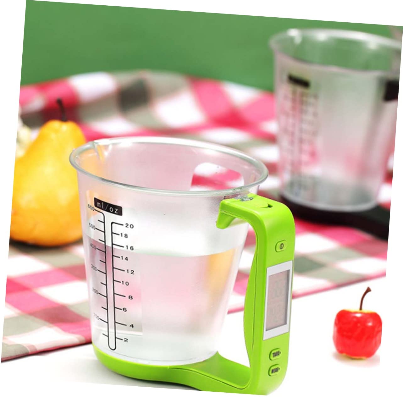 Tasse à Mesurer Numérique 1000g 1g Écran Lcd Vert